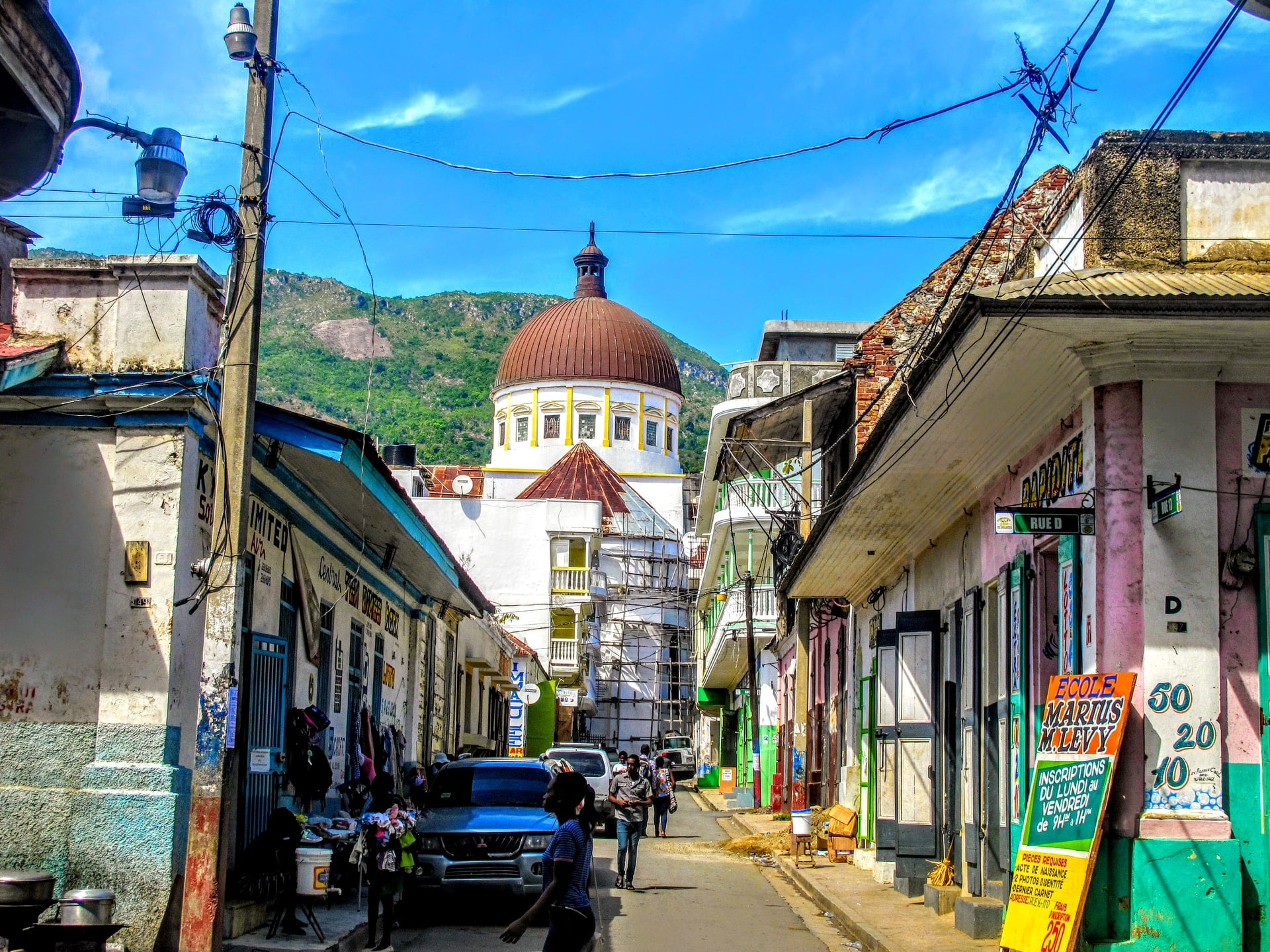 Small city in Haiti